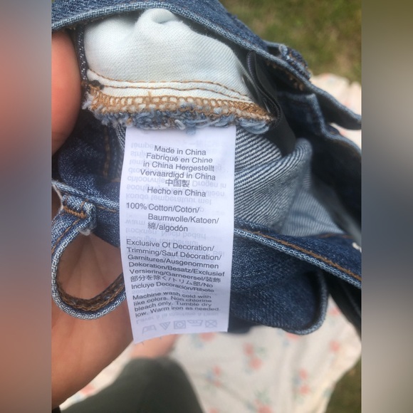 Madewell the Perfect Vintage Jean Black Velvet Tux Stripe - Picture 15 of 16